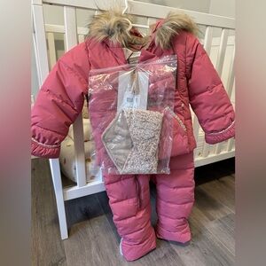 Deux par deux one piece snowsuit